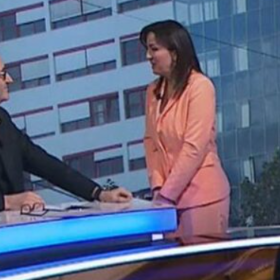 Tereza Řezníčková musela zasáhnout v pořadu Události, komentáře.