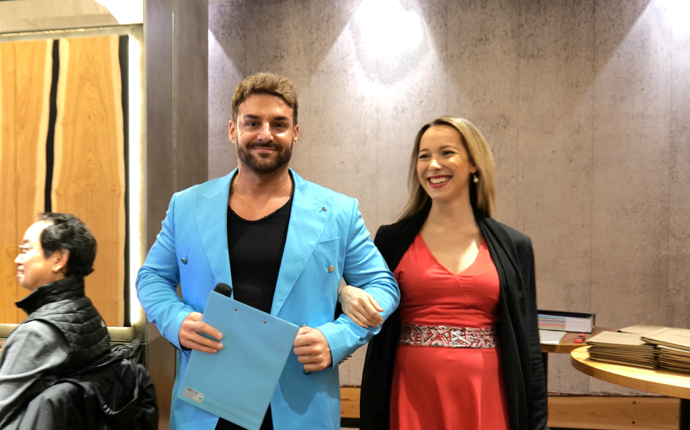 FOTO: Simona Šimková a Michal Šeda spolupracují.