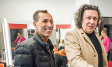 Richard Genzer a Zdeněk Chlopčík v zákulisí StarDance.