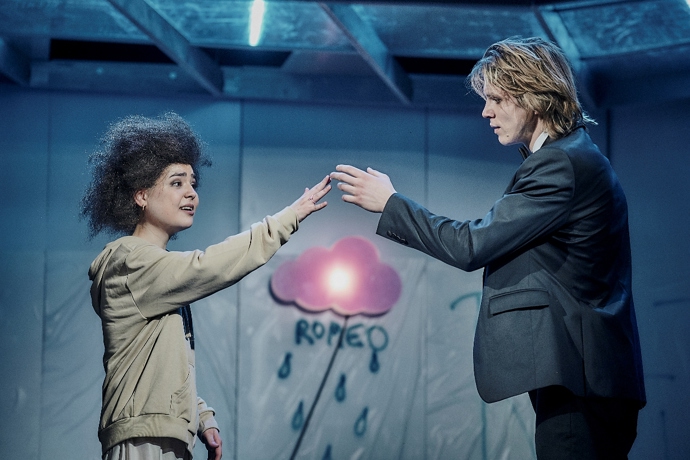 FOTO: Tereza Marečková se Zdeňkem Piškulou v nejslavnější Shakespearova tragédie o nešťastné lásce.