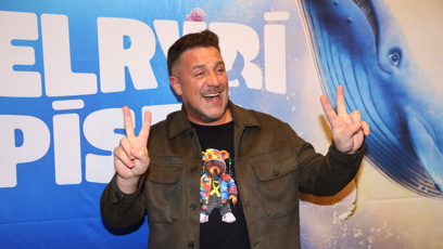 FOTO: Michal Holán na premiéře animovaného filmu Velrybí píseň.