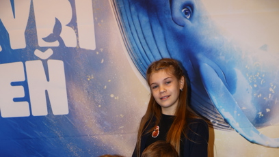 FOTO: Iveta Lutovská vyrazila s dětmi do kina.