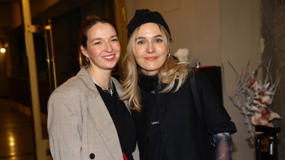 FOTO: Tereza Ramba na premiéře s Berenikou Kohoutovou.