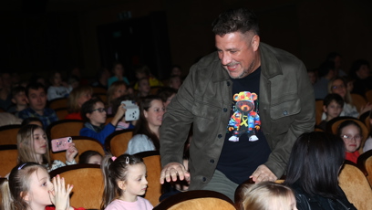 FOTO: Michal Holán v kině.