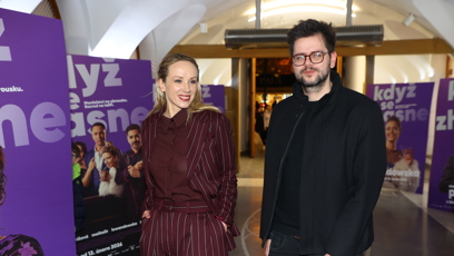 FOTO: Petra Hřebíčková nemohla chybět na premiéře filmu Když se zhasne.