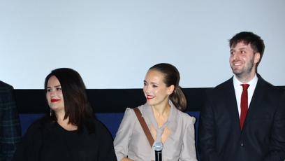 FOTO: Lucie Vondráčková dorazila na slavnostní promítání filmu Když se zhasne.