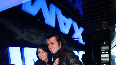 FOTO: Heidi Janků to vedle falešného Elvise pořádně slušelo.