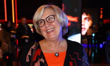 Kateřina Cajthamlová s úsměvem od ucha k uchu.