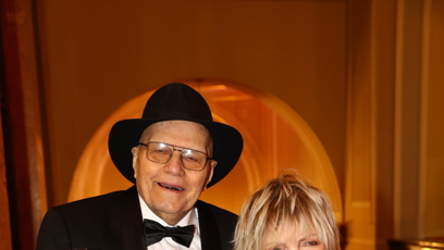 FOTO: Jan Přeučil dorazil na Česko-Slovenský ples spolu se svou ženou Evou Hruškovou.