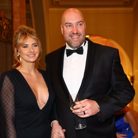 Šéfkuchař Ondřej Slanina se svou ženou Martinou.