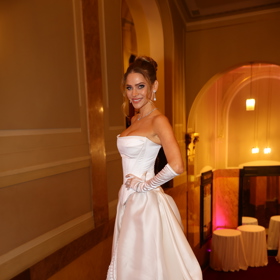 Andre Verešová vypadala jako princezna.