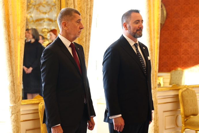 FOTO: Igor Červený s Andrejem Babišem. – stránka 6