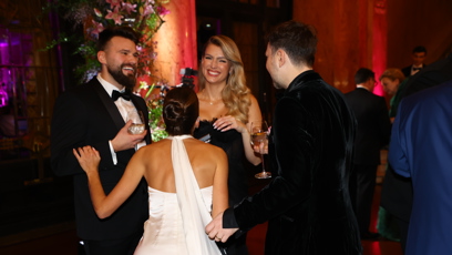 FOTO: Andrea Bezděková se velmi dobře bavila.