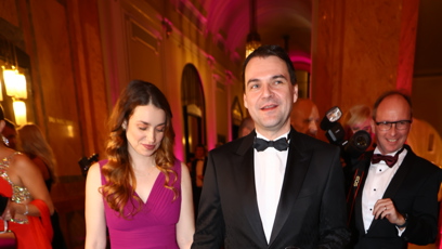 FOTO: Petr Macinka si nenechal ujít Česko-Slovenský ples.