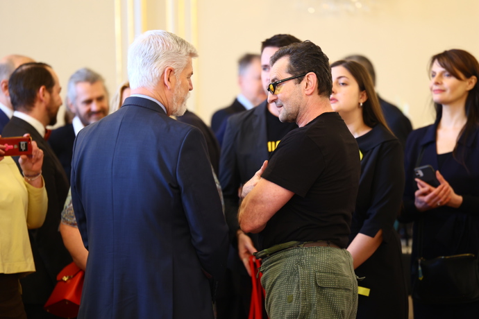 FOTO: Ondřej Vetchý s Petrem Pavlem.