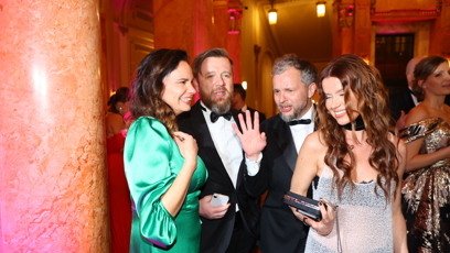 FOTO: Marek Prchal si večer užíval.