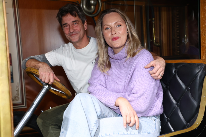 FOTO: Saša Rašilov s manželkou na výstavě Titanicu. – stránka 1