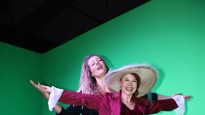 FOTO: Barbora Fišerová letěla jako Rose z Titanicu.