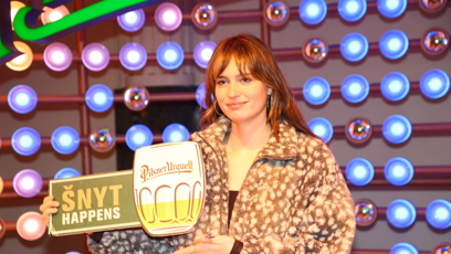 FOTO: Dominika Hašková má ráda pivo.