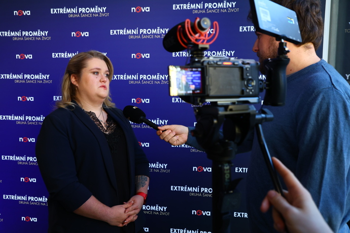 FOTO: Helena Dvořáková během rozhovoru pro eXtra.cz. – stránka 9