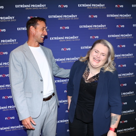 Helena Dvořáková s Martiněm Košťálem.