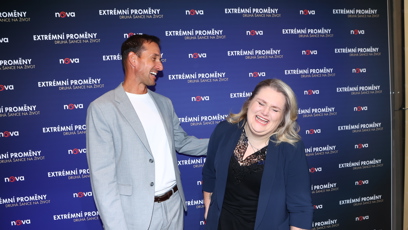 FOTO: Helena Dvořáková s Martiněm Košťálem.