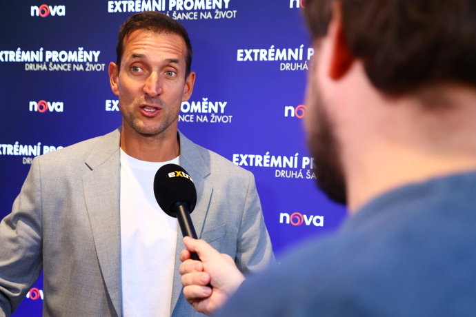 FOTO: Martin Košťál během rozhovoru.