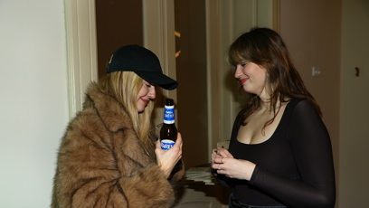 FOTO: Natálie Kotková s Dominikou Haškovou.