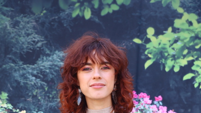 FOTO: Anna Dvořáková v Botanické zahradě.