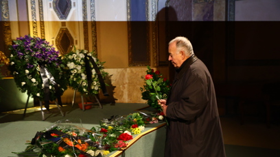 FOTO: Ivan Vyskočil se přišel rozloučit s Janou Brejchovou.