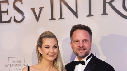 FOTO: Moderátorka Sandra Parmová s partnerem.