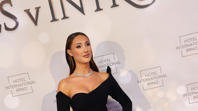 FOTO: Taťána Makarenko dorazila v černé.