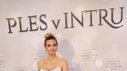 FOTO: Barbora Mottlová vyrazila na ples.