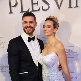 Barbora Mottlová s manželem Davidem Plevou.