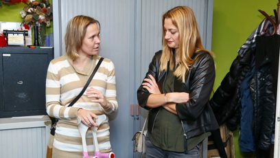 FOTO: Někdejší tenistka Lucie Hradecká a Petra Kvitová před časem.