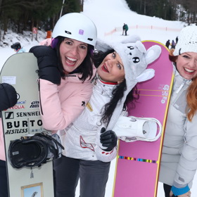 Část hereckého obsazení se nedávno vydala symbolicky „na místo činu“ - do Špindlerova Mlýna.