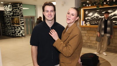 FOTO: Veronika Sandholzová s partnerem.