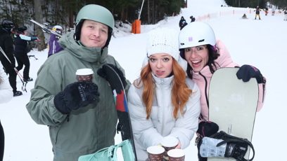 FOTO: Na svahu nechybělo občerstvení.