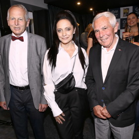 Jan Pirk a Pavel Pafko s Lucií Bílou. 