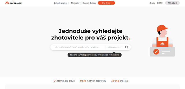 Jak Daibau usnadní život každému, kdo hledá řemeslníka?