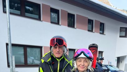 FOTO: Veronika Žilková tráví čas na horách se scenáristou Ivanem Hubačem.