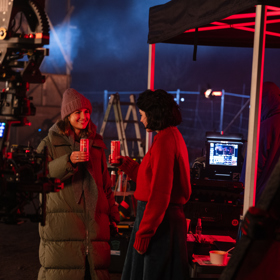 Antonie Formanová natáčela spot pro Českého lva.