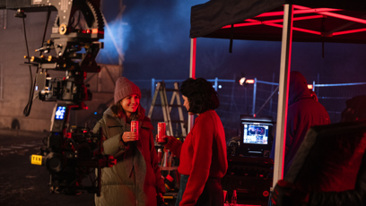 FOTO: Antonie Formanová natáčela spot pro Českého lva.