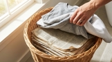 Konec zatuchlého prádla v koupelně: Stačí na dno koše položit věc, kterou většina lidí hned vyhazuje do sběru