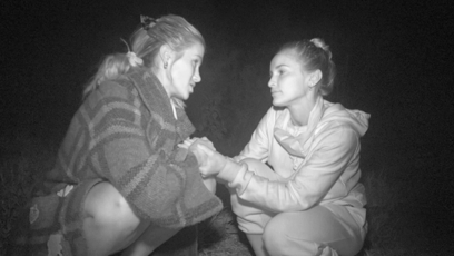 FOTO: Johana Fabišíková se svěřila Kristině Hrbkové, že má symbol skryté imunity.