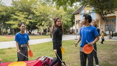 FOTO: Ester Švrčinová v Asia Express.