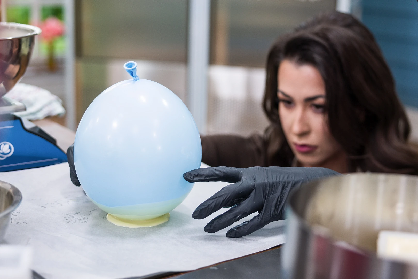 FOTO: Eliška Hlaváčová se soustředila na práci.