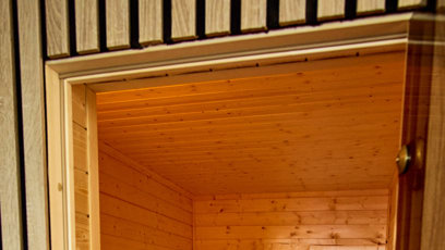 FOTO: Hana Kynychová má v domě také saunu.