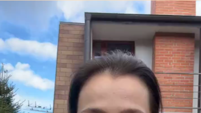 FOTO: Ornella Koktová ve svém živáku.