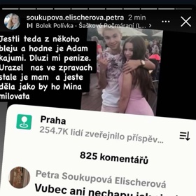 Maminka zesnulé Míny se ostře pustila do Adama Kajumiho. 